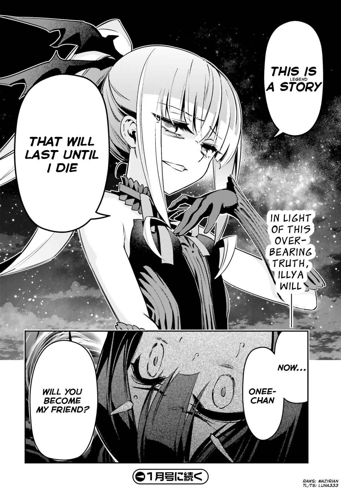 Fate Kaleid Liner Prisma Illya Drei! Chap 53.2 - Next Chap 54.2