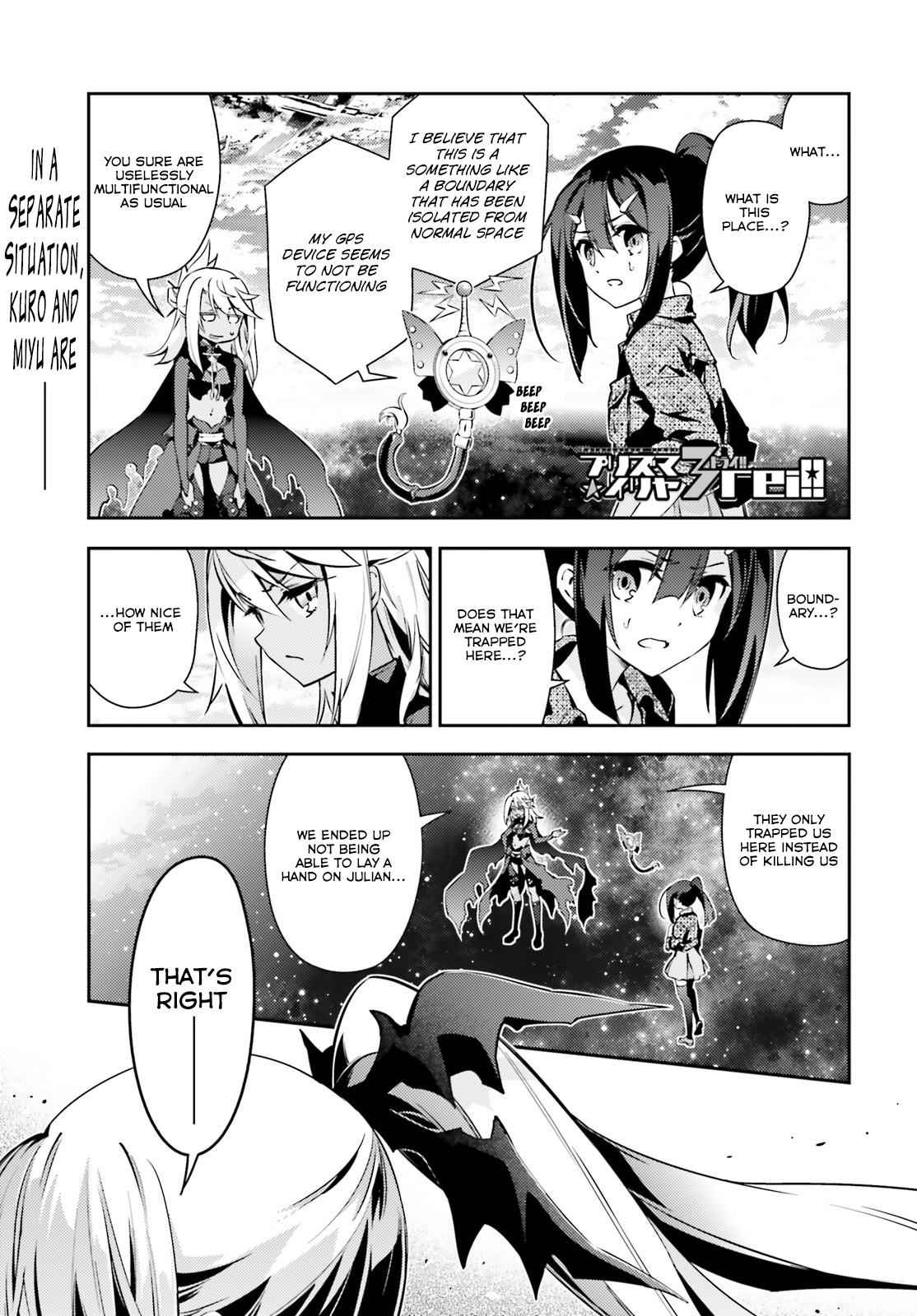 Fate Kaleid Liner Prisma Illya Drei! Chap 53.2 - Next Chap 54.2