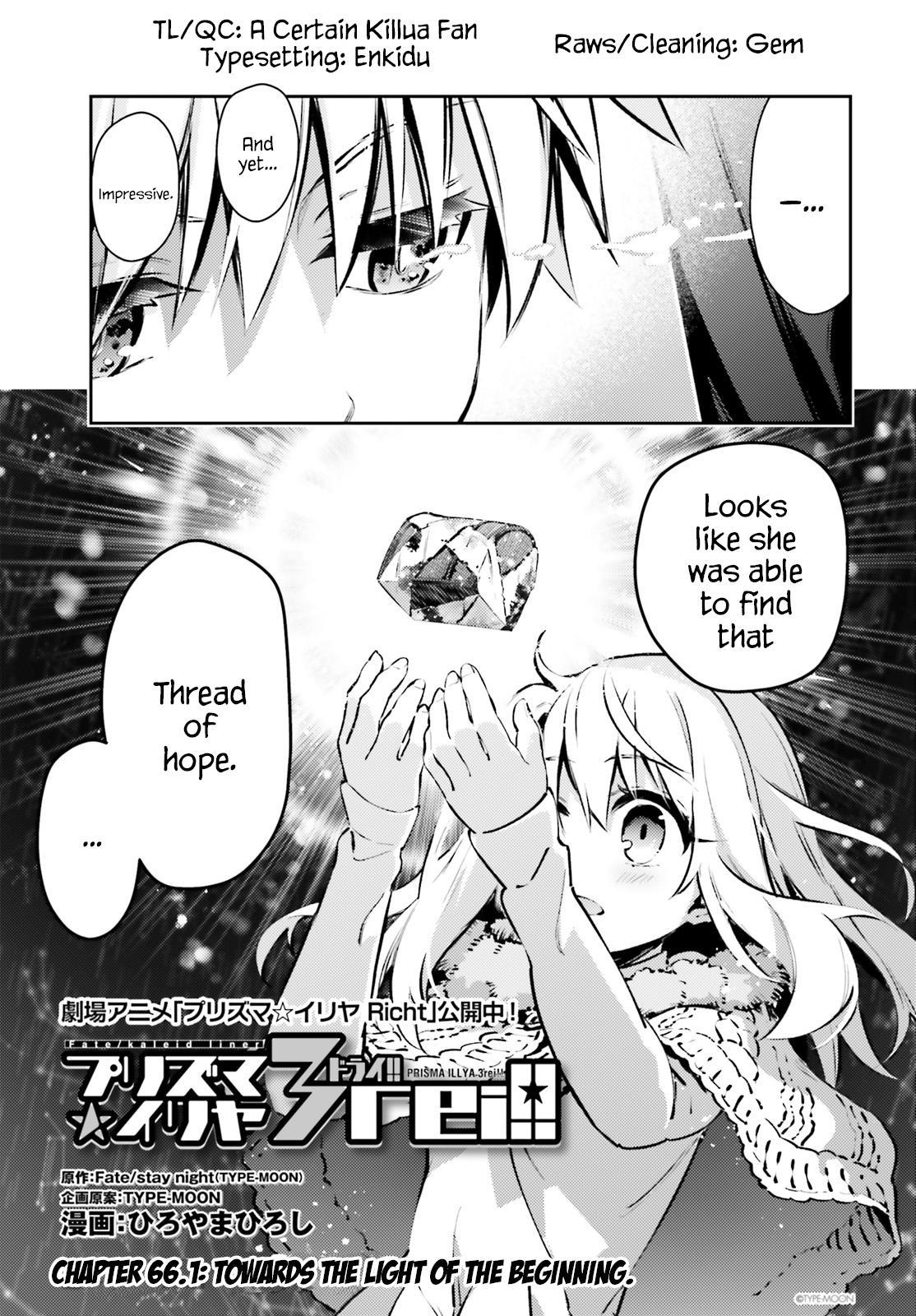 Fate Kaleid Liner Prisma Illya Drei! Chap 66.1 - Next Chap 67.1