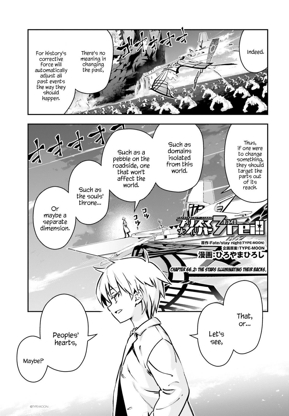 Fate Kaleid Liner Prisma Illya Drei! Chap 66.2 - Next Chap 67.2