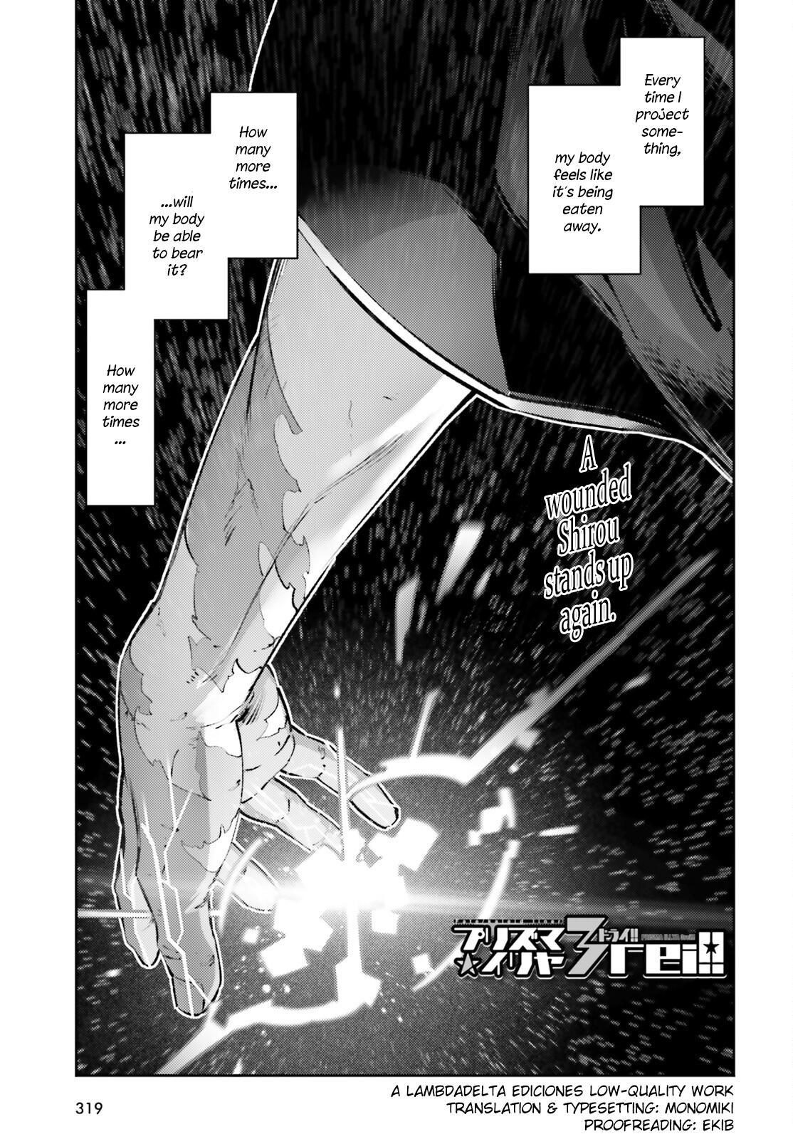 Fate Kaleid Liner Prisma Illya Drei! Chap 69 - Next Chap 70