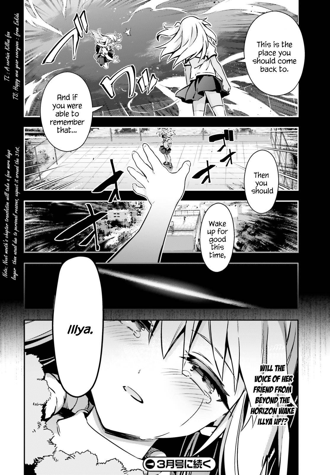 Fate Kaleid Liner Prisma Illya Drei! Chap 61 - Next Chap 62