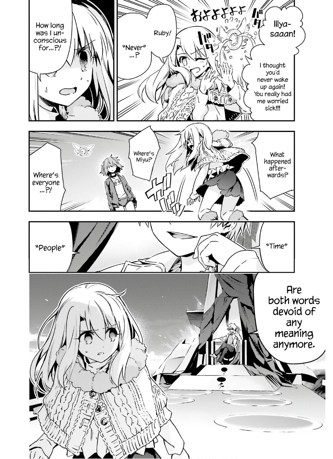 Fate Kaleid Liner Prisma Illya Drei! Chap 62 - Next Chap 63