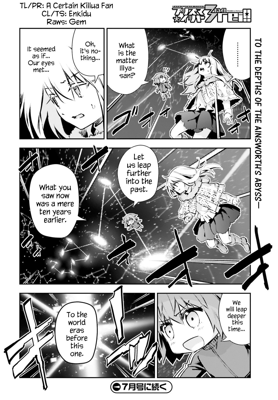Fate Kaleid Liner Prisma Illya Drei! Chap 63.1 - Next Chap 64.1