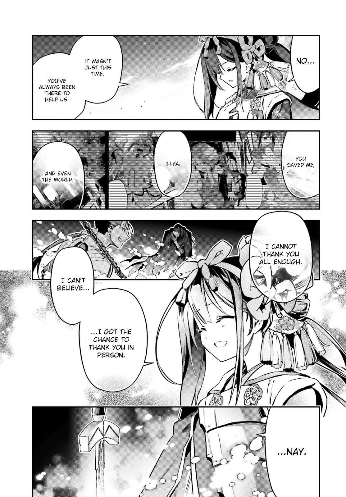 Fate Kaleid Liner Prisma Illya Drei! Chap 74.1 - Next Chap 75.1