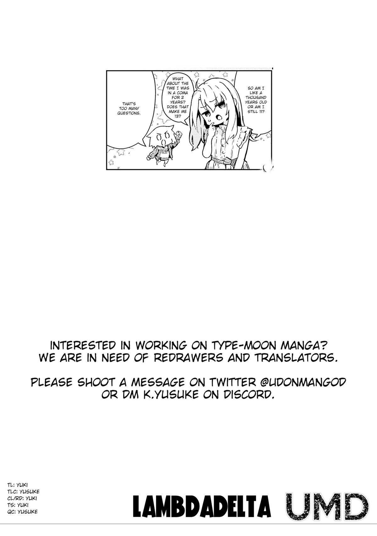 Fate Kaleid Liner Prisma Illya Drei! Chap 74.2 - Next Chap 75.2