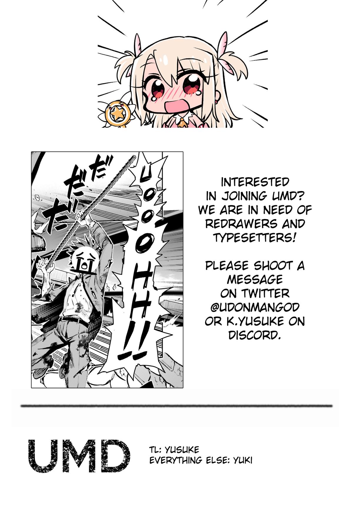 Fate Kaleid Liner Prisma Illya Drei! Chap 71.2 - Next Chap 72.2