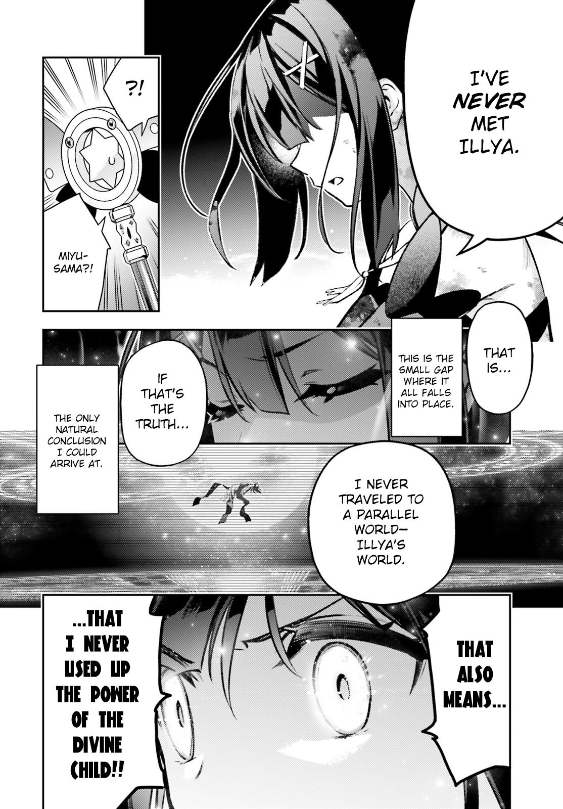 Fate Kaleid Liner Prisma Illya Drei! Chap 72.1 - Next Chap 73.1