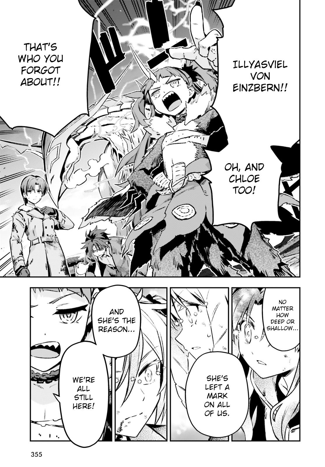 Fate Kaleid Liner Prisma Illya Drei! Chap 72.1 - Next Chap 73.1