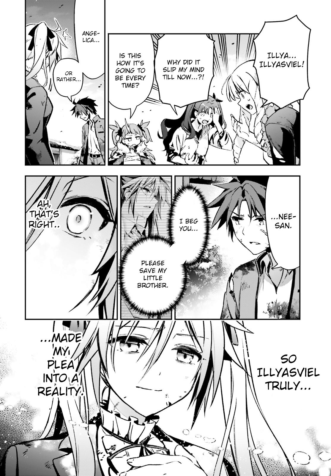 Fate Kaleid Liner Prisma Illya Drei! Chap 72.1 - Next Chap 73.1