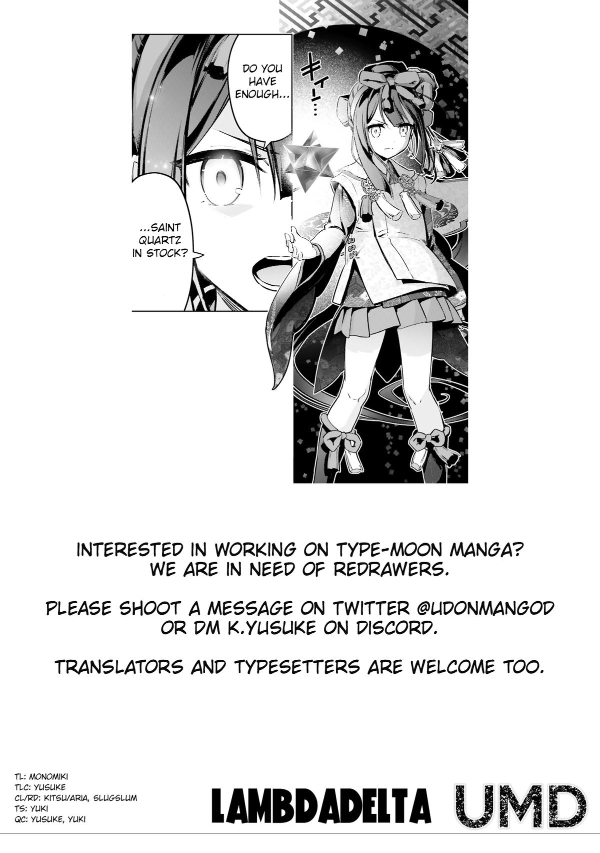 Fate Kaleid Liner Prisma Illya Drei! Chap 72.2 - Next Chap 73.2