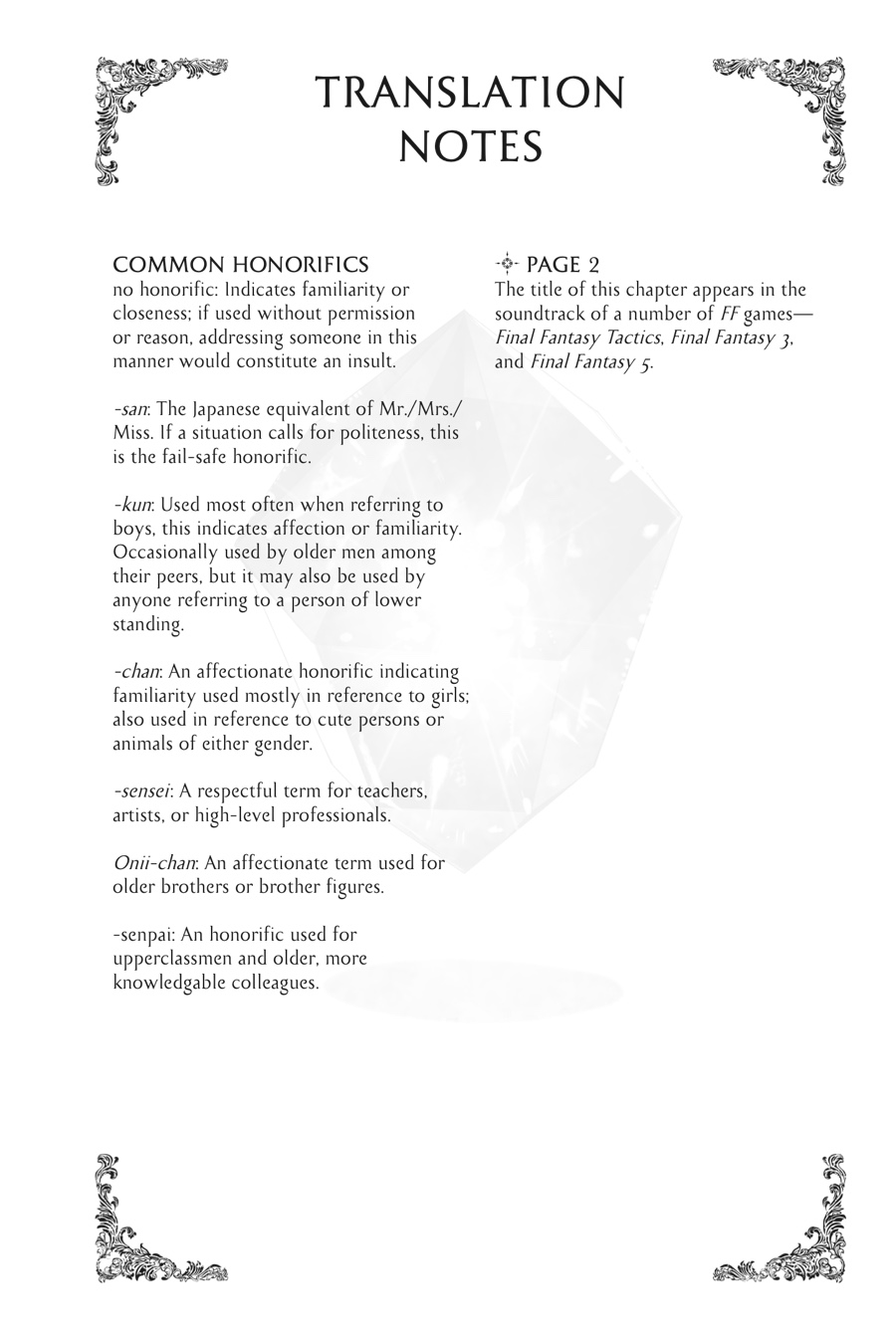 Final Fantasy: Lost Stranger Chap 25 - Next Chap 26