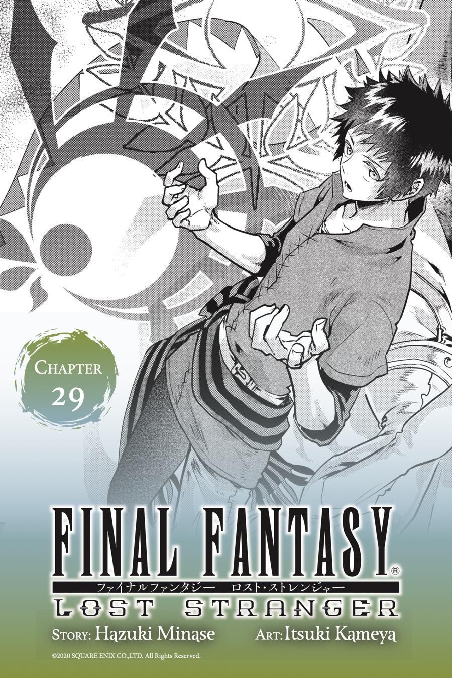 Final Fantasy: Lost Stranger Chap 29 - Next Chap 30