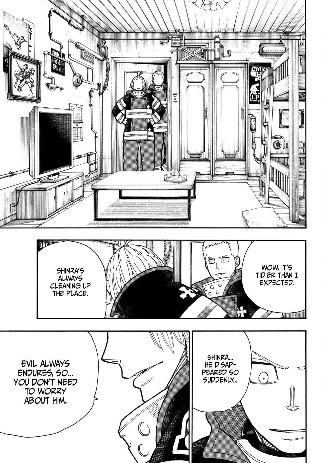 Enen no Shouboutai Chap 258 - Next Chap 259