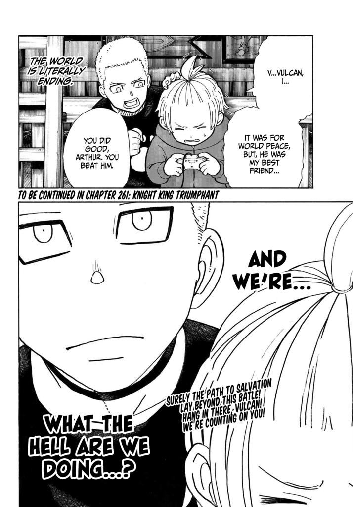 Enen no Shouboutai Chap 260 - Next Chap 261