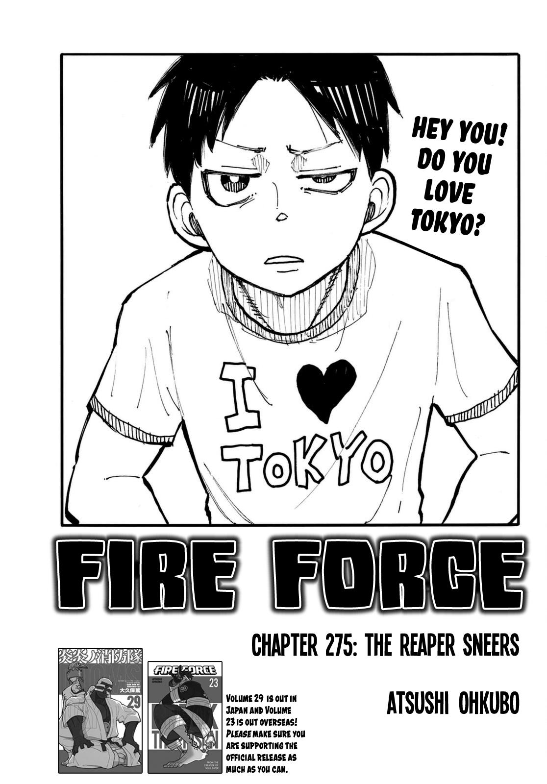 Enen no Shouboutai Chap 275 - Next Chap 276