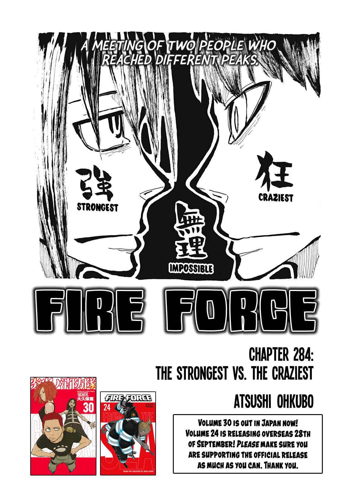 Enen no Shouboutai Chap 284 - Next Chap 285