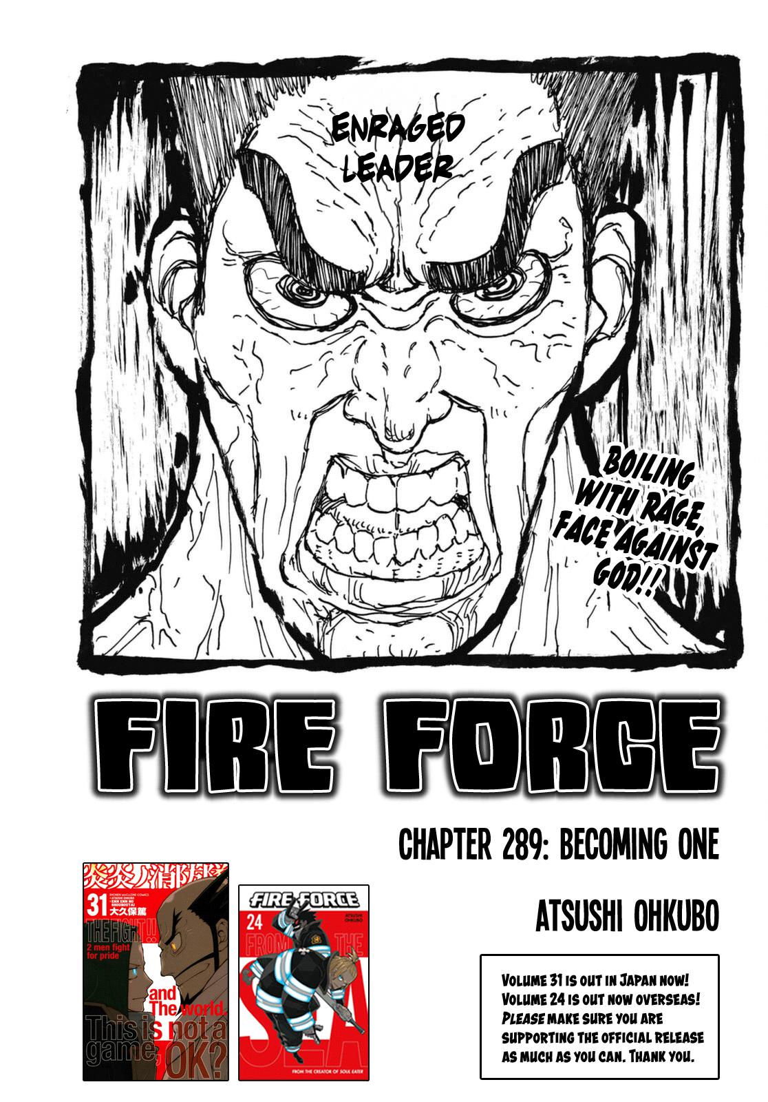 Enen no Shouboutai Chap 289 - Next Chap 290