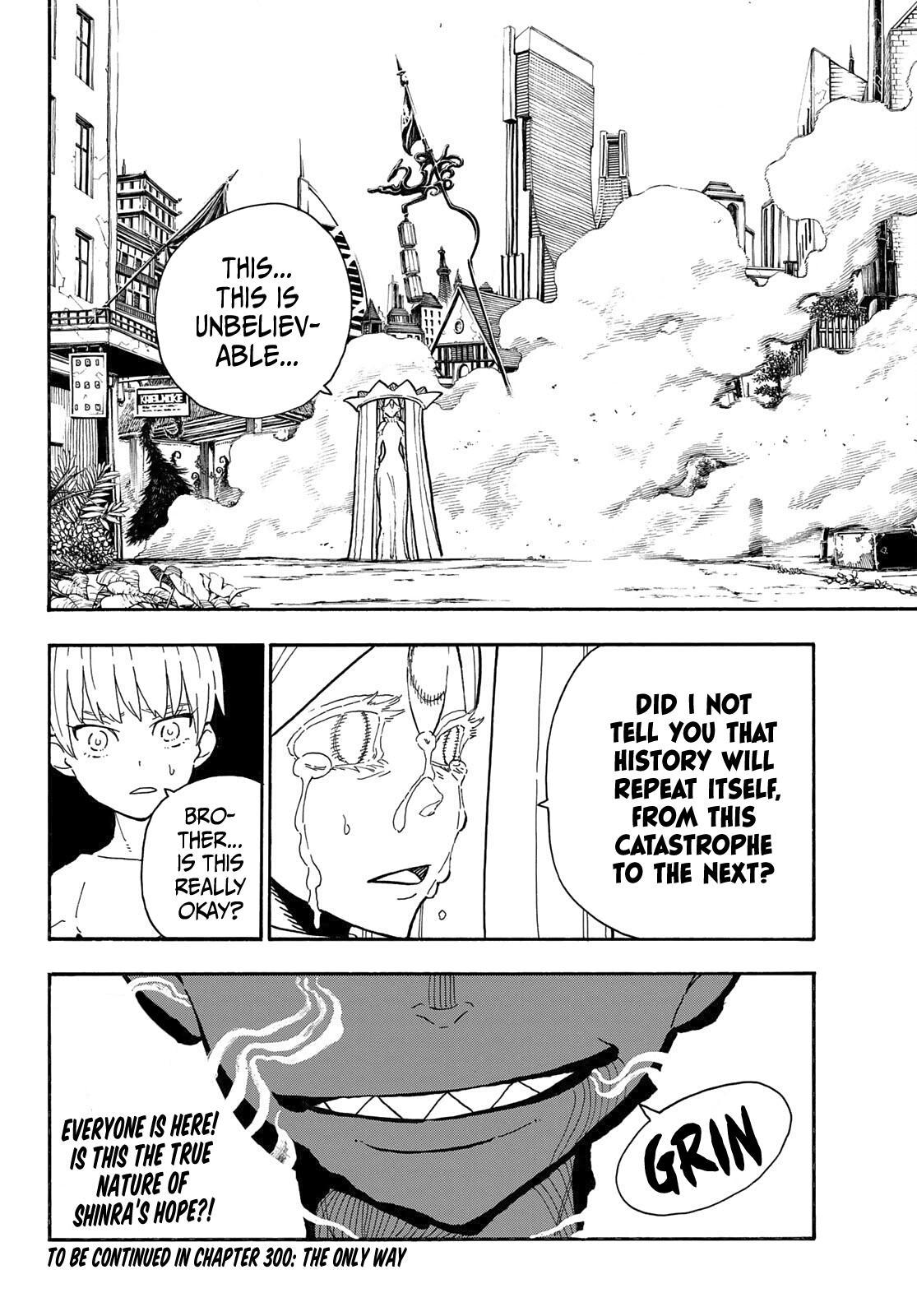 Enen no Shouboutai Chap 299 - Next Chap 300