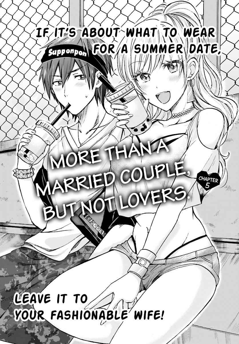 More than a married couple, but not lovers. Chap 5 - Next Chap 6