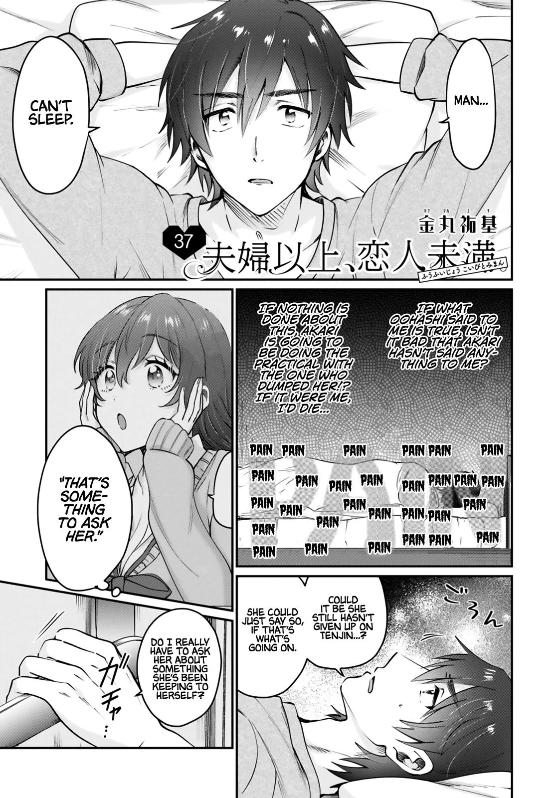 More than a married couple, but not lovers. Chap 37 - Next Chap 38