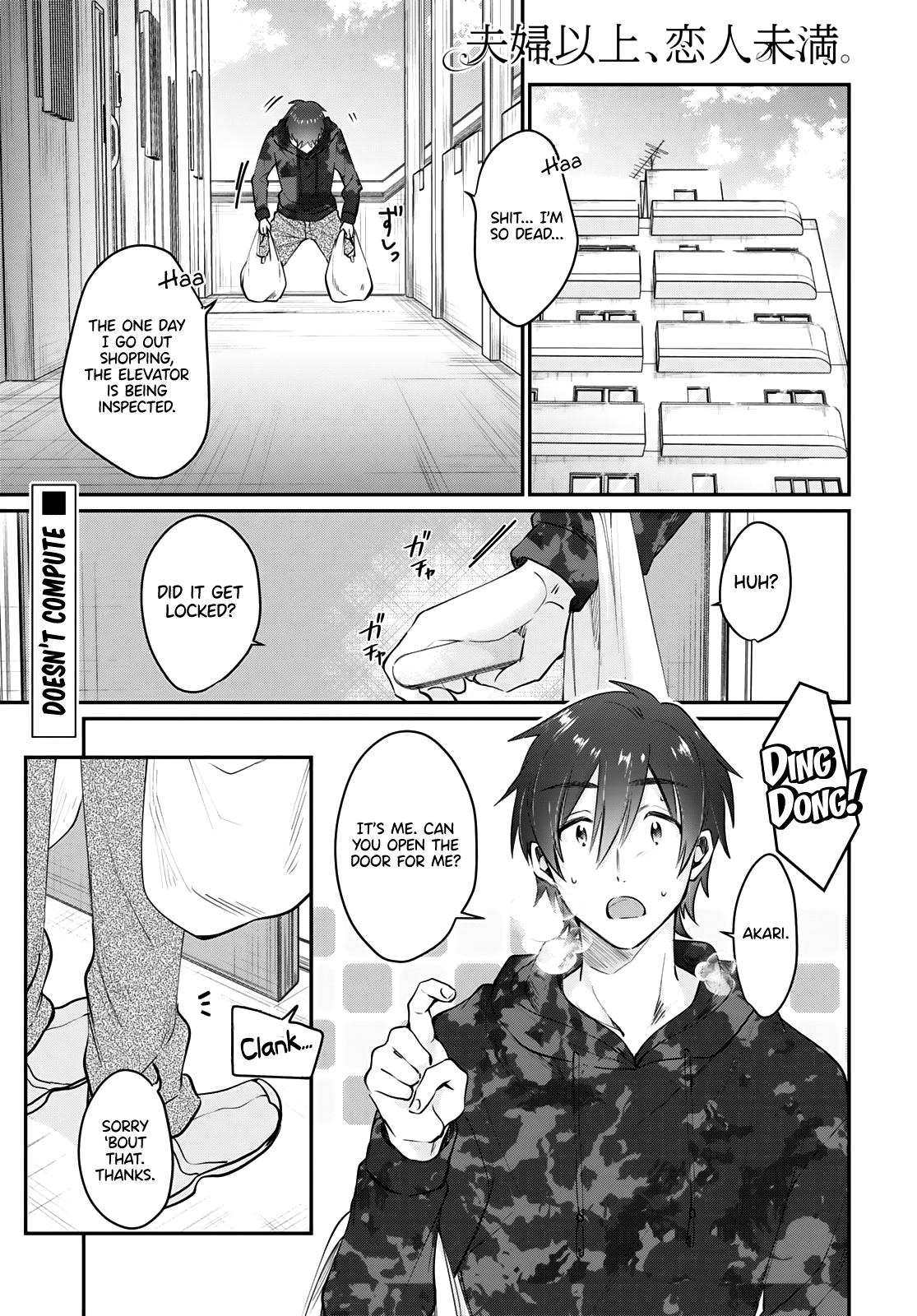 More than a married couple, but not lovers. Chap 35 - Next Chap 36