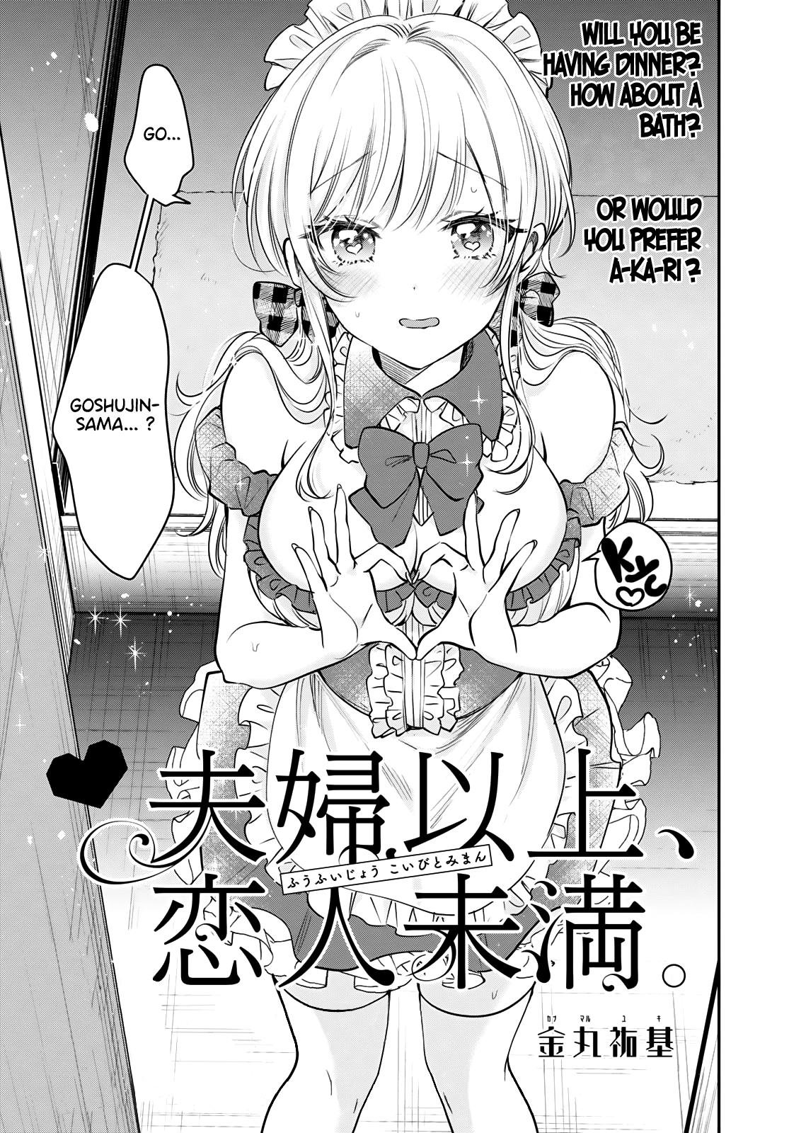 More than a married couple, but not lovers. Chap 35 - Next Chap 36