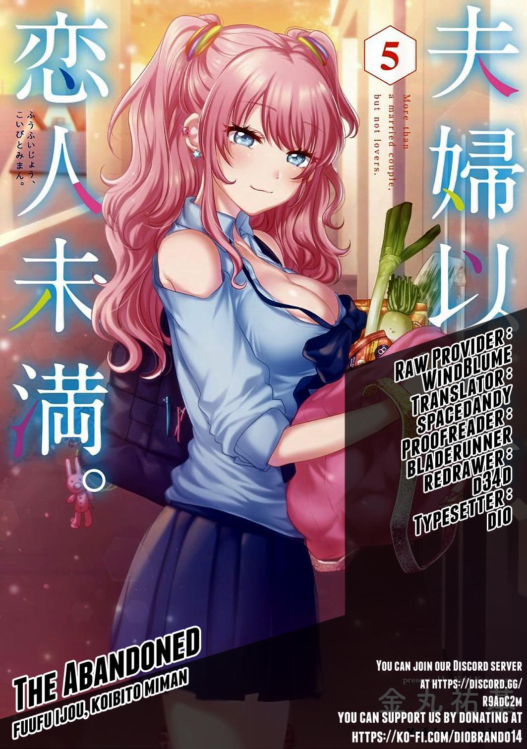 More than a married couple, but not lovers. Chap 36 - Next Chap 37