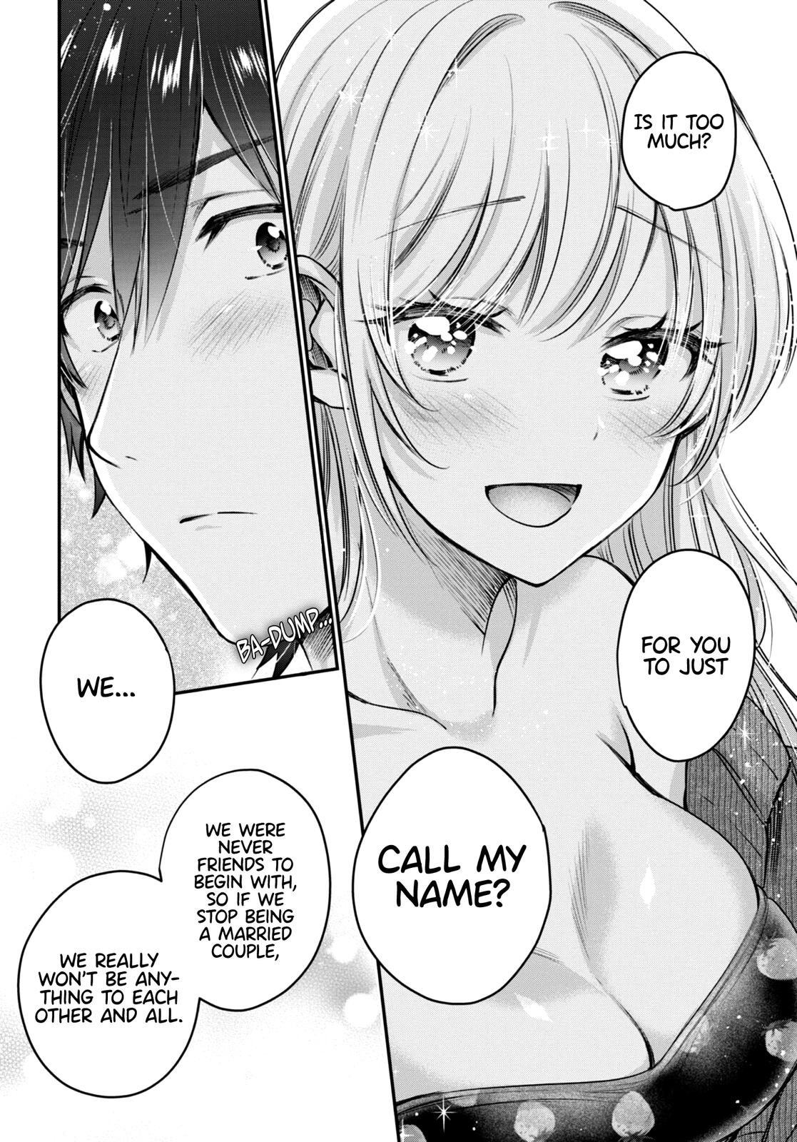 More than a married couple, but not lovers. Chap 40 - Next Chap 41