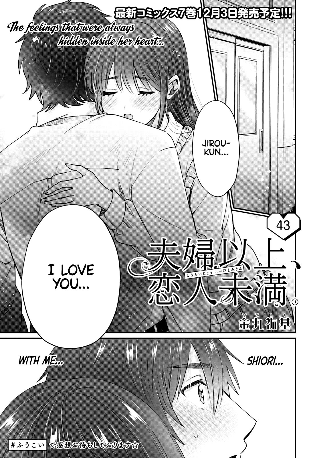 More than a married couple, but not lovers. Chap 43 - Next Chap 44