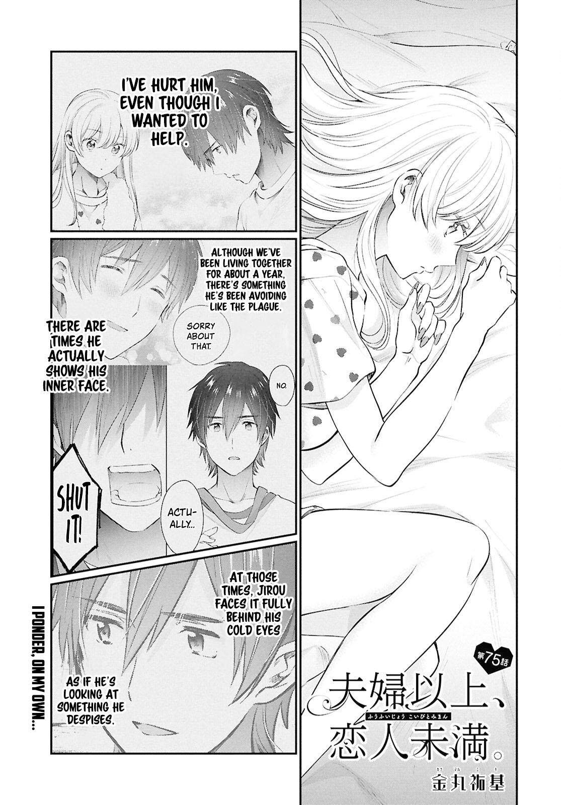 More than a married couple, but not lovers. Chap 75 - Next Chap 76