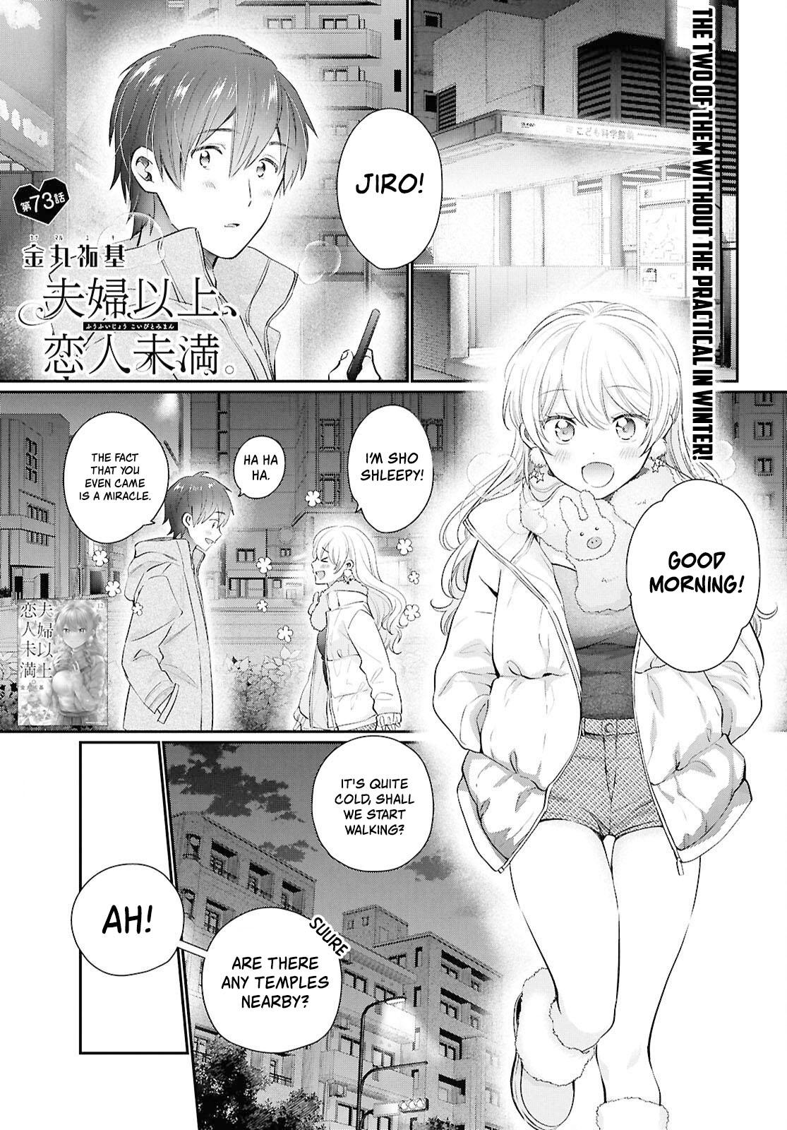 More than a married couple, but not lovers. Chap 73 - Next Chap 74