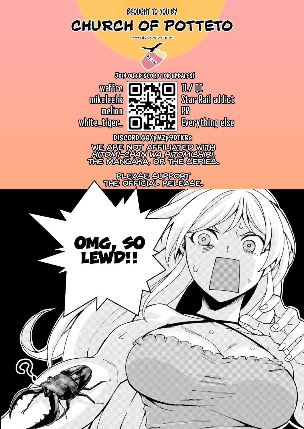 Hitomi-chan wa Hito Mishiri Chap 105 - Next Chap 106