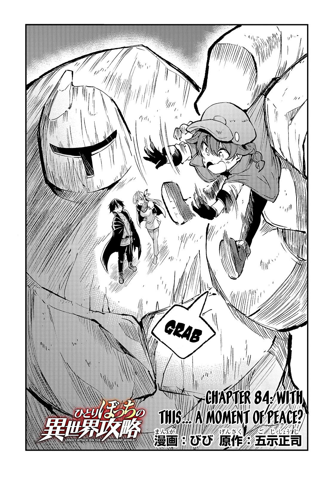 Hitoribocchi no Isekai Kouryaku Chap 84 - Next Chap 85