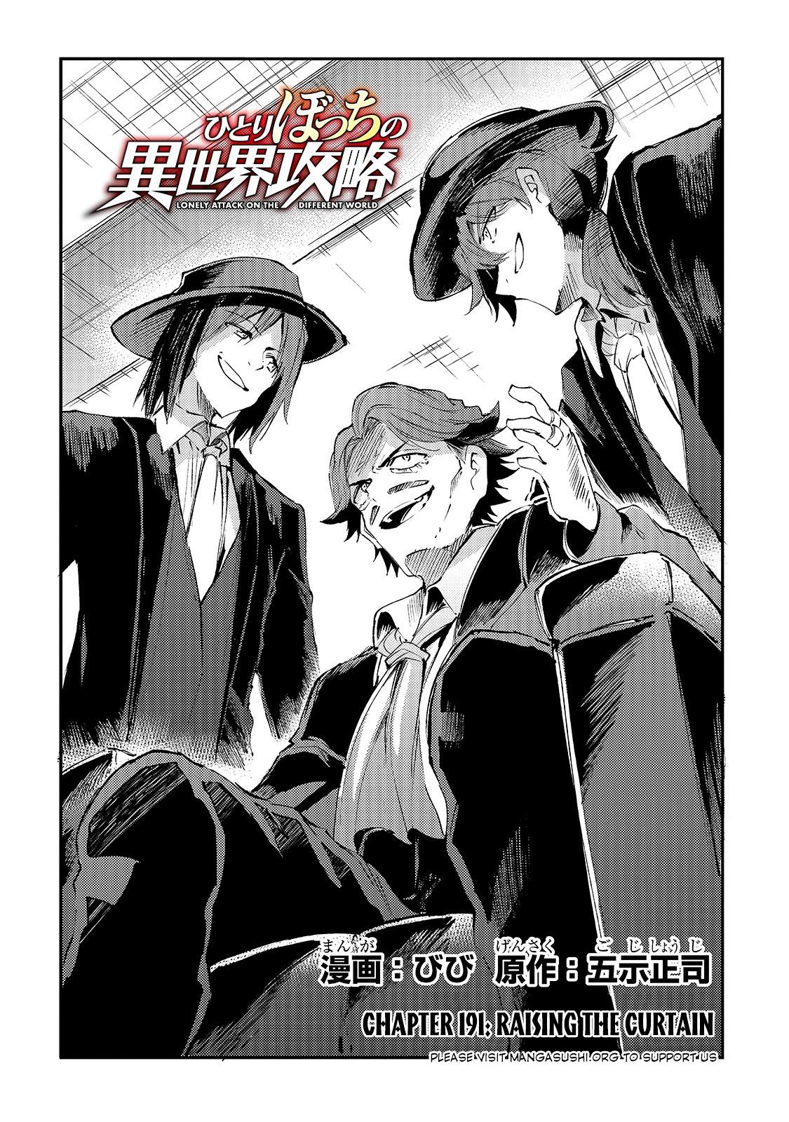 Hitoribocchi no Isekai Kouryaku Chap 191 - Next Chap 192