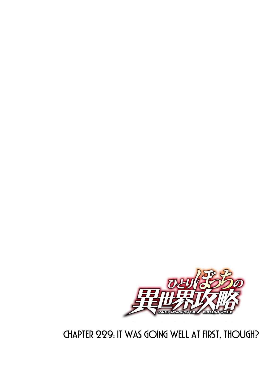 Hitoribocchi no Isekai Kouryaku Chap 229 - Next Chap 230