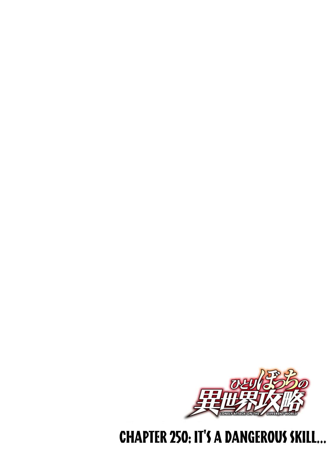 Hitoribocchi no Isekai Kouryaku Chap 250 - Next Chap 251