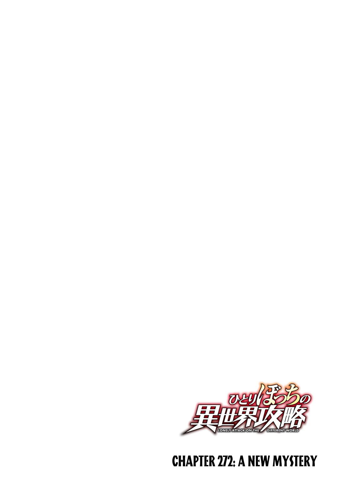 Hitoribocchi no Isekai Kouryaku Chap 272 - Next Chap 273