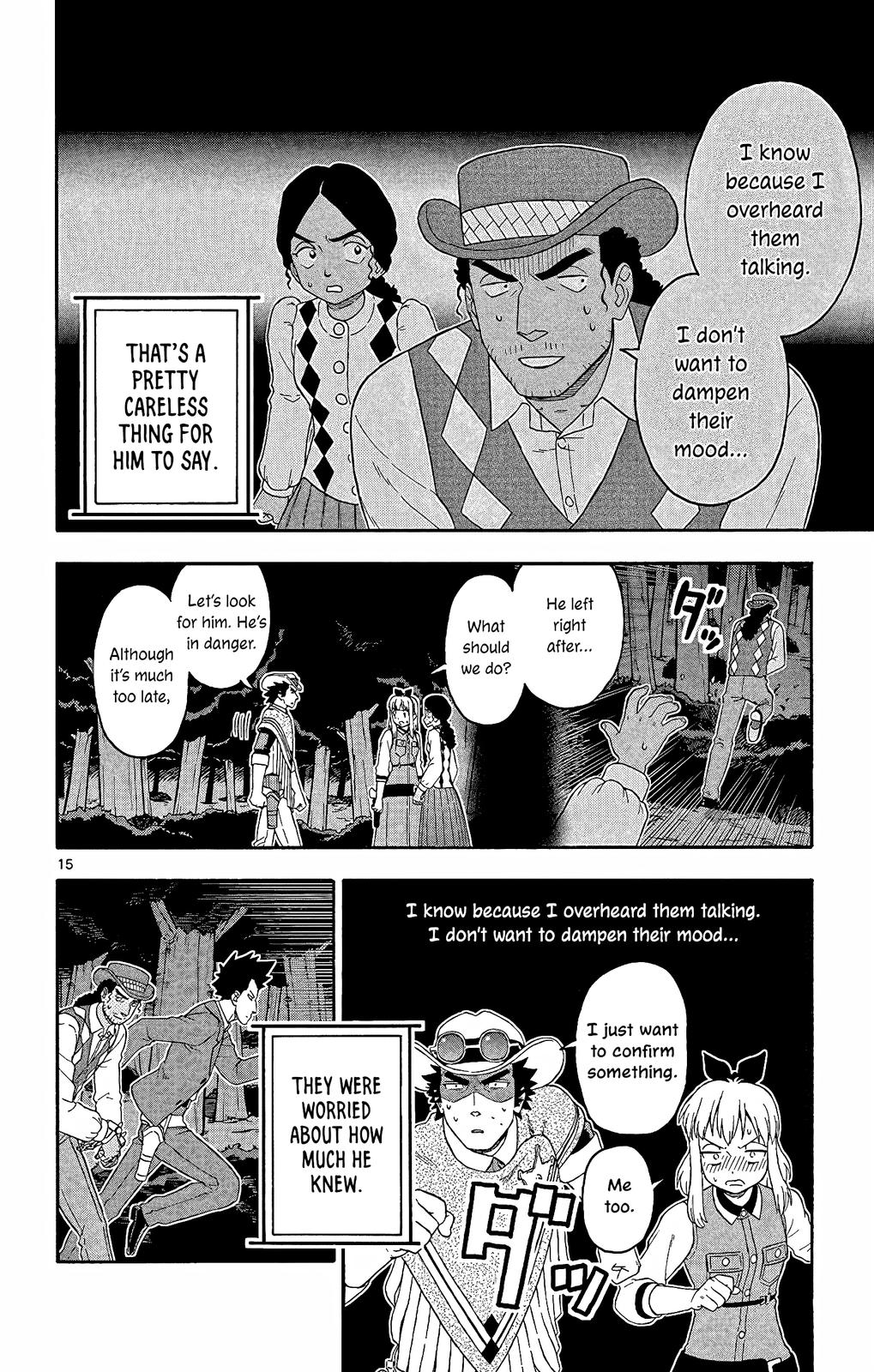 Hoankan Evans no Uso Chap 155 - Next Chap 156