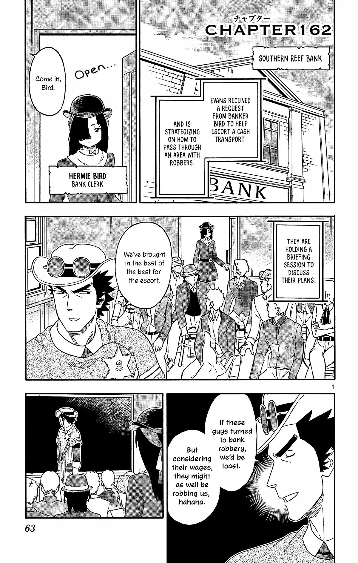 Hoankan Evans no Uso Chap 162 - Next Chap 163