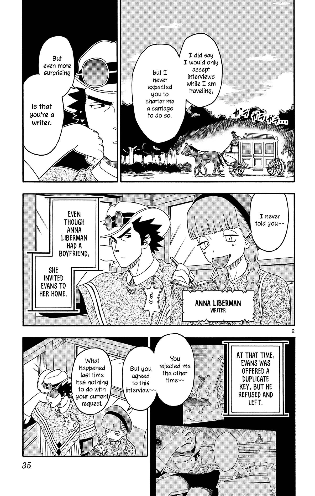 Hoankan Evans no Uso Chap 184 - Next Chap 185