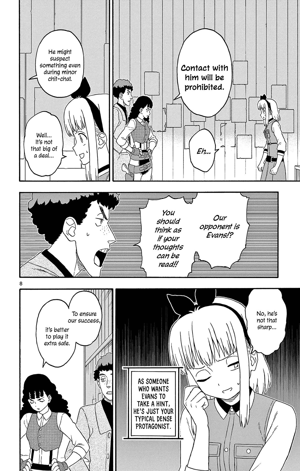 Hoankan Evans no Uso Chap 188 - Next Chap 189