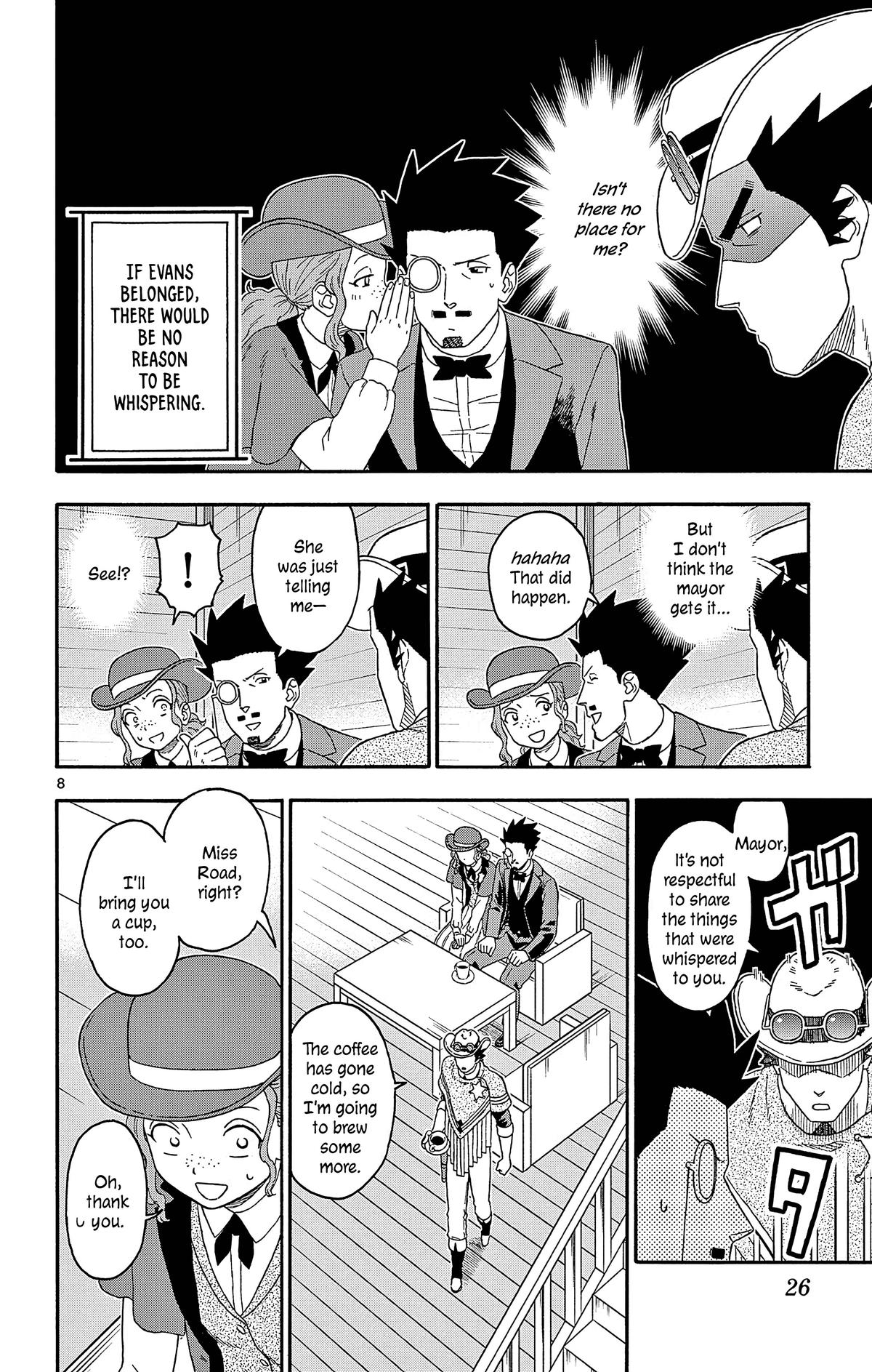Hoankan Evans no Uso Chap 183 - Next Chap 184