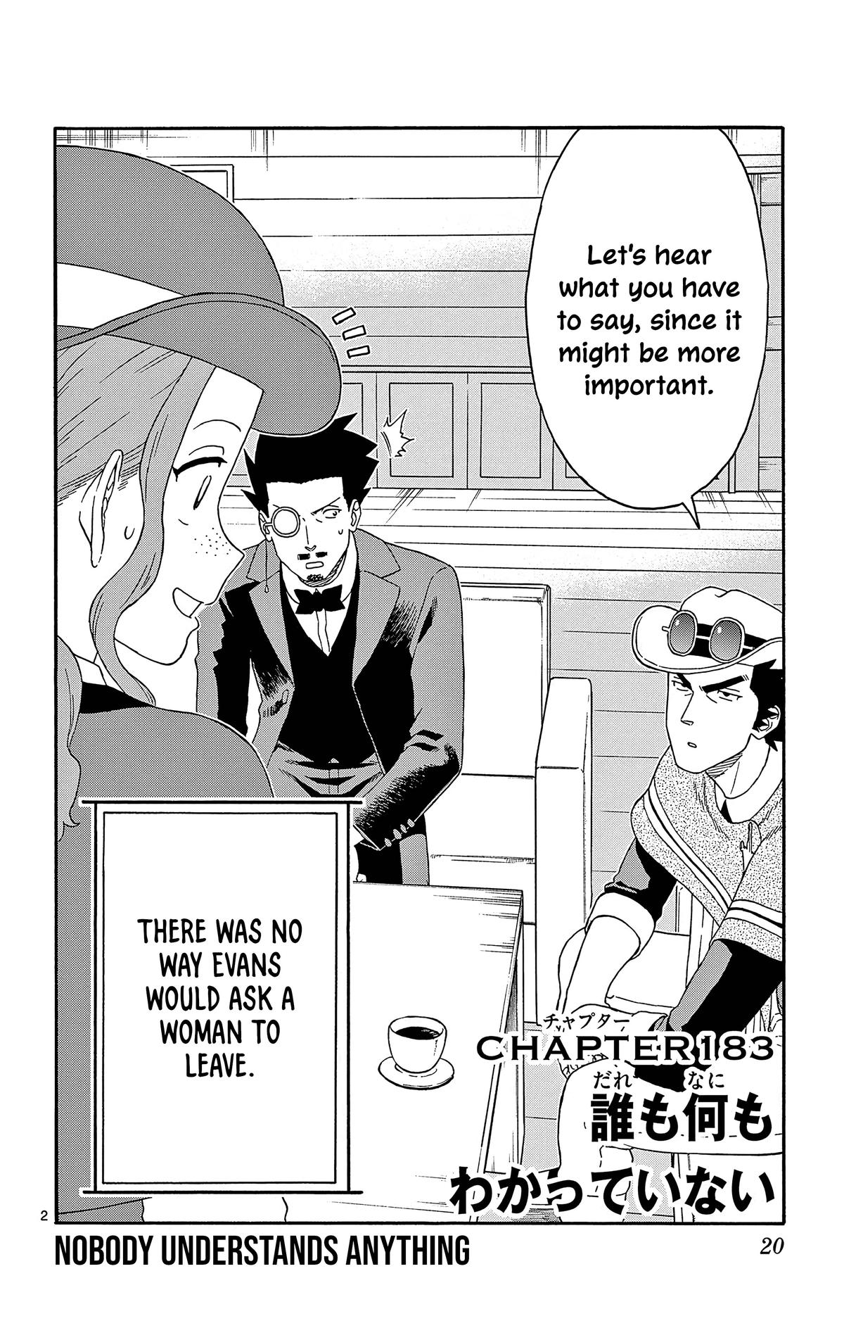 Hoankan Evans no Uso Chap 183 - Next Chap 184