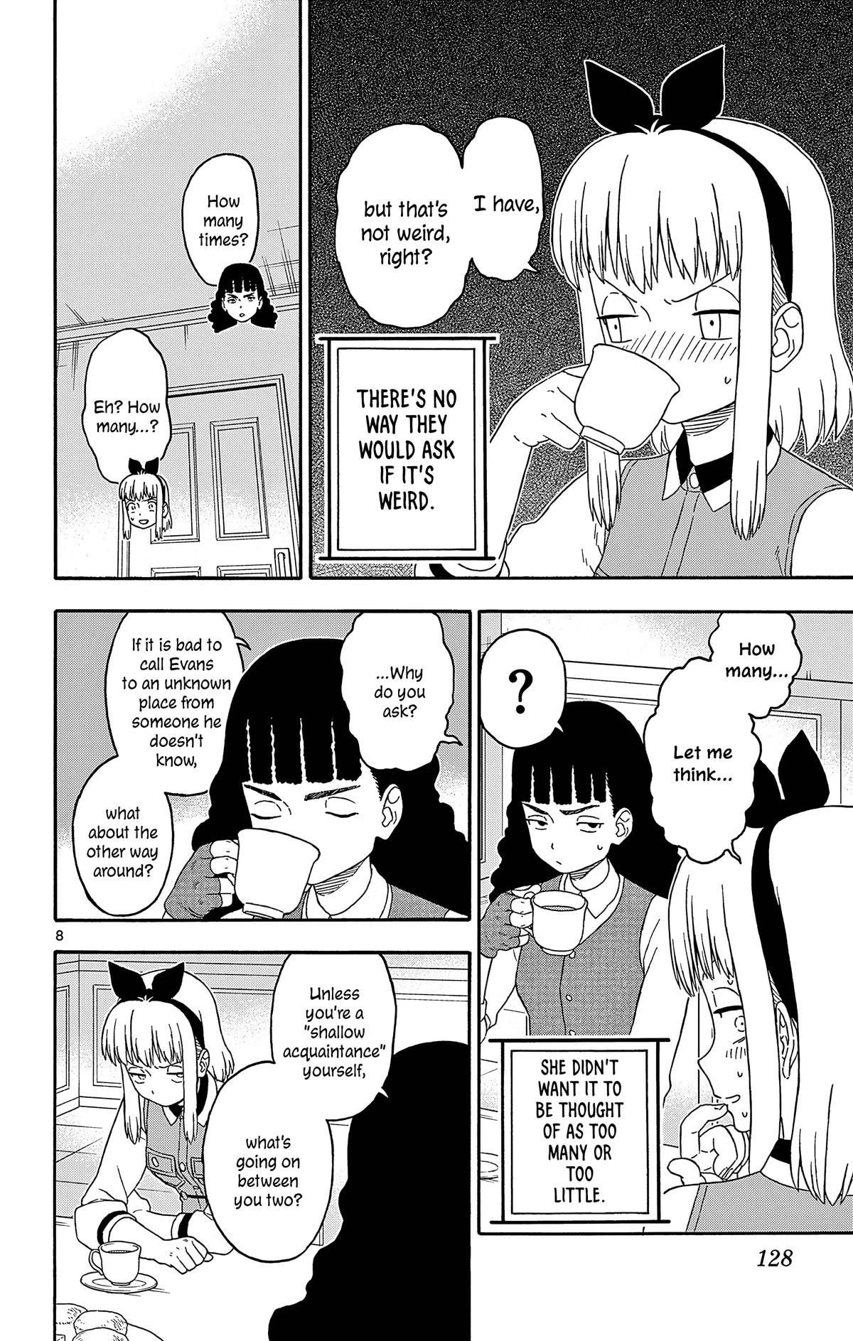 Hoankan Evans no Uso Chap 190 - Next Chap 191