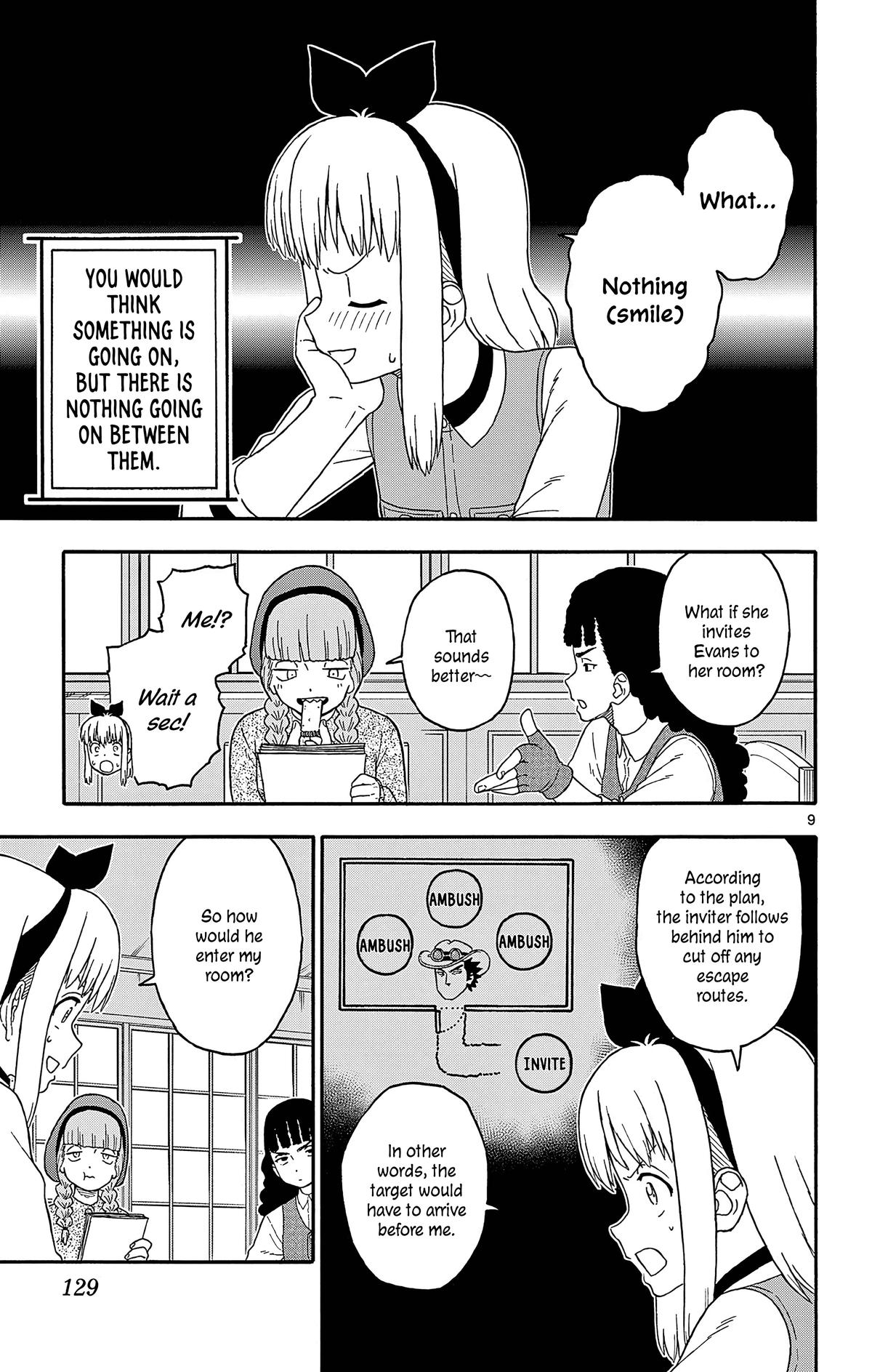 Hoankan Evans no Uso Chap 190 - Next Chap 191