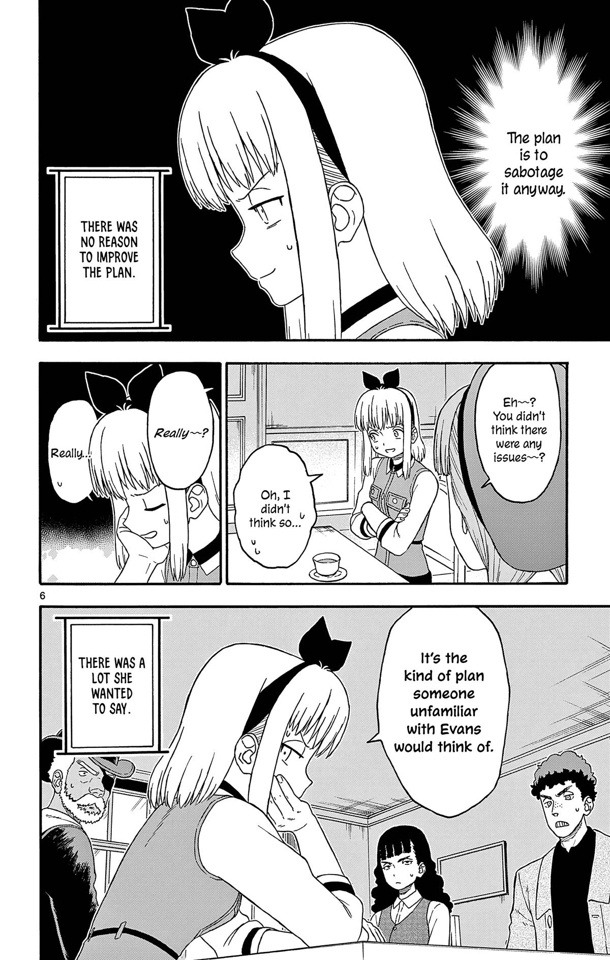 Hoankan Evans no Uso Chap 190 - Next Chap 191