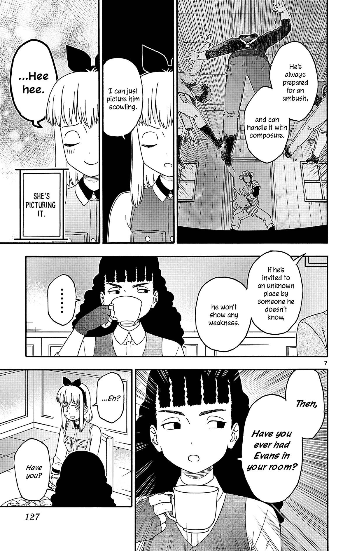 Hoankan Evans no Uso Chap 190 - Next Chap 191