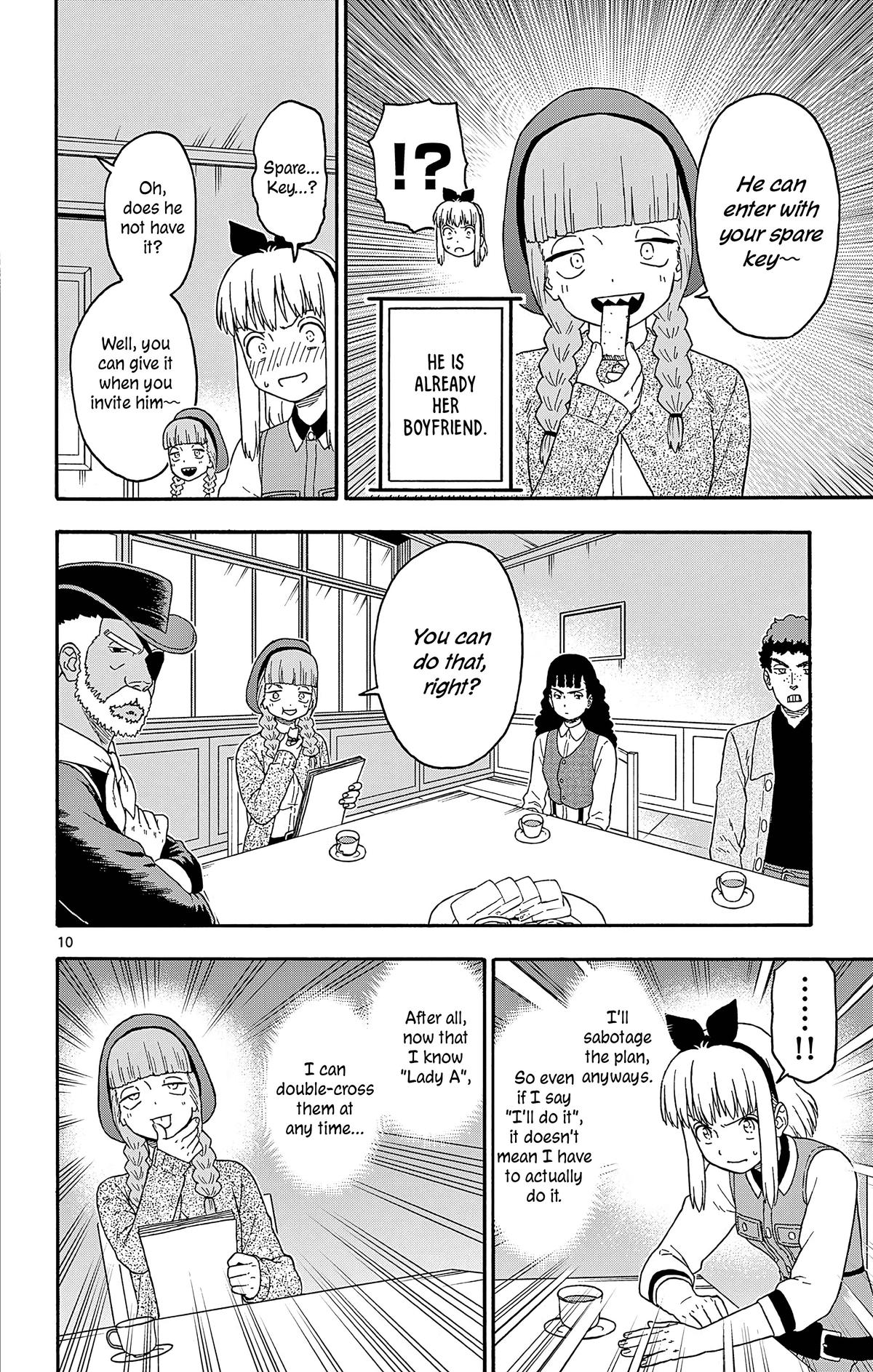 Hoankan Evans no Uso Chap 190 - Next Chap 191