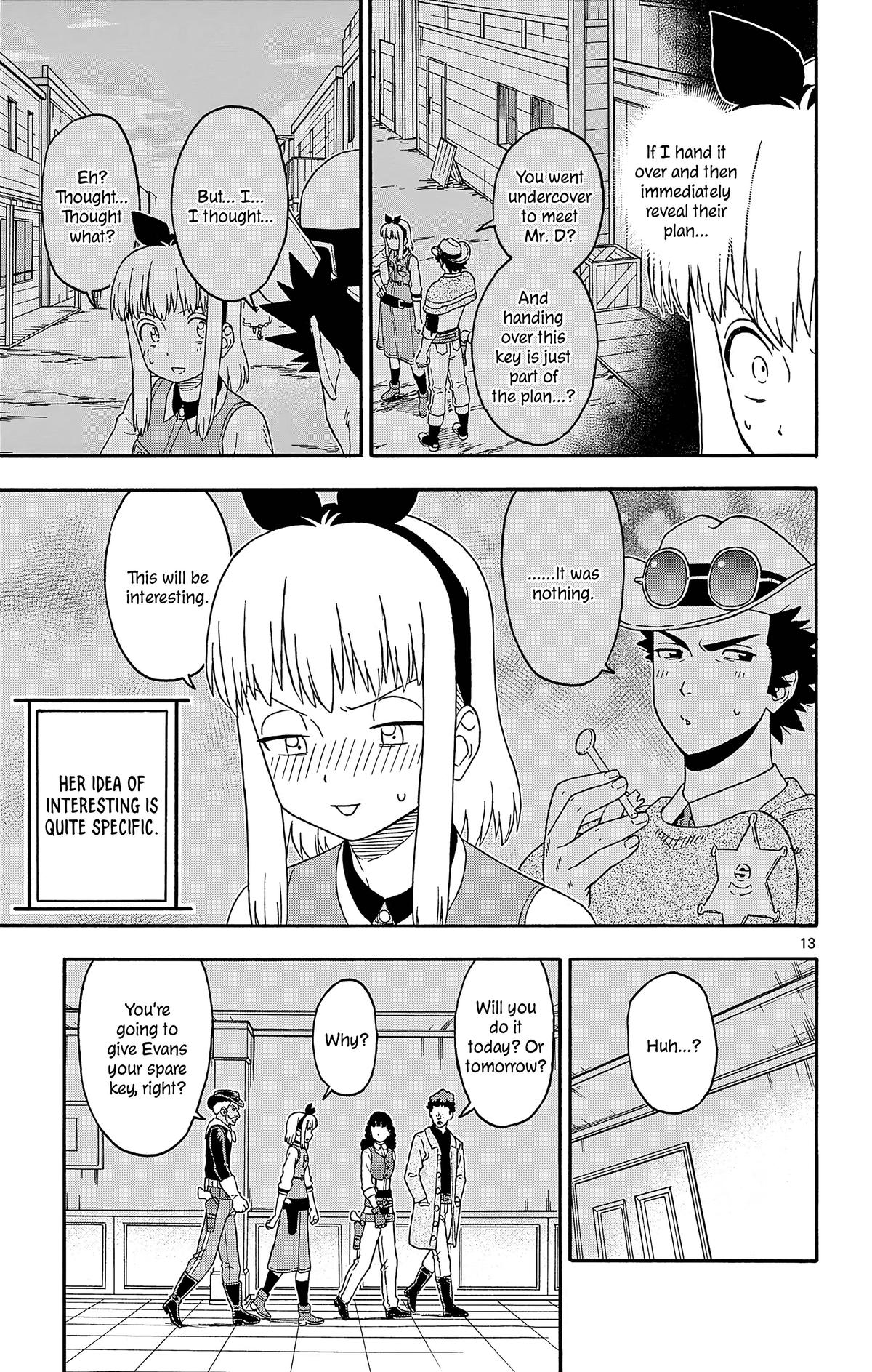 Hoankan Evans no Uso Chap 190 - Next Chap 191